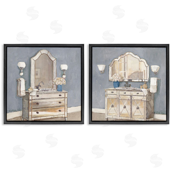 Stupell Industries Charlene Olson | Elegant Traditional Bathroom Views