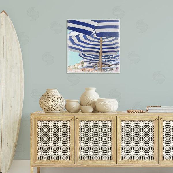 Stupell Industries Charlie Carter | Under Beach Umbrellas Wall Art