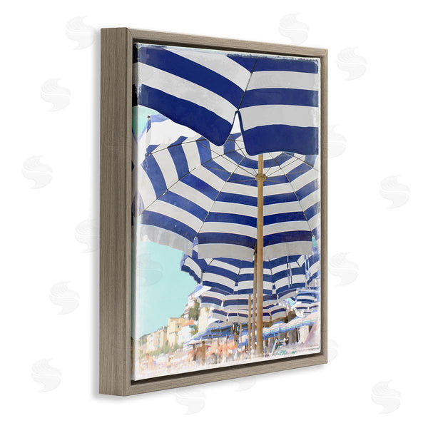 Stupell Industries Charlie Carter | Under Beach Umbrellas Wall Art