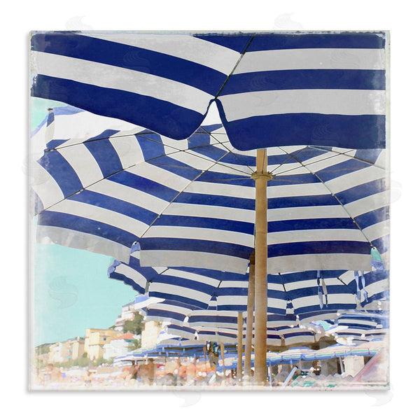 stupell industries Charlie Carter | Under Beach Umbrellas Wall Art