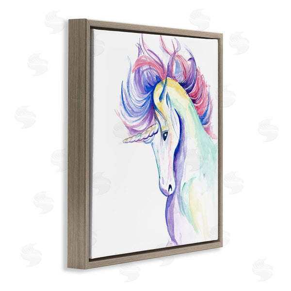 Stupell Industries Chelsea Goodrich | Windblown Mane Unicorn Wall Art
