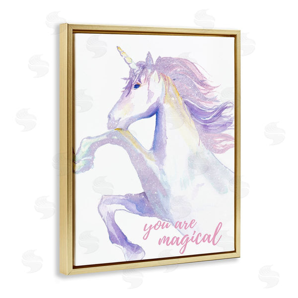 Stupell Industries Chelsea Goodrich | You Are Magical Unicorn