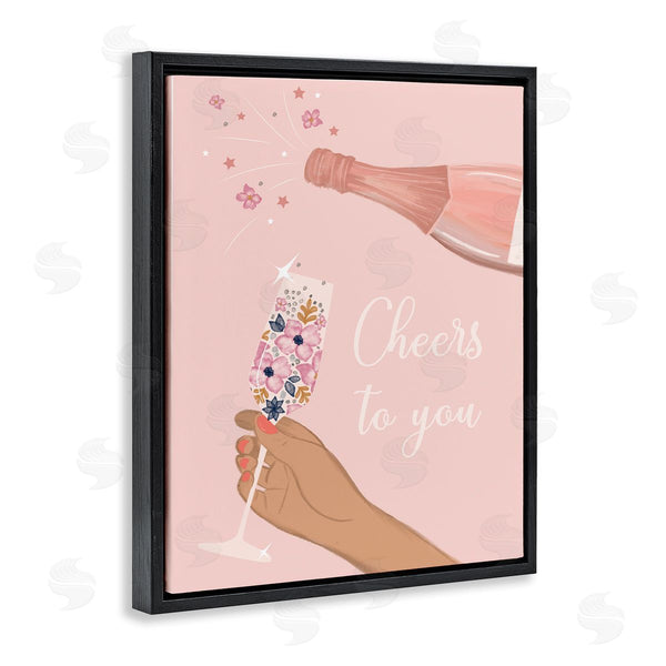 Stupell Industries Chen Alyesh | Cheers To You Champagne