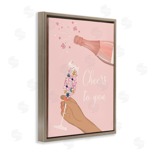 Stupell Industries Chen Alyesh | Cheers To You Champagne