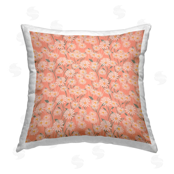 stupell industries Chen Alyesh | Daisy Bundles Pattern Printed Throw Pillow