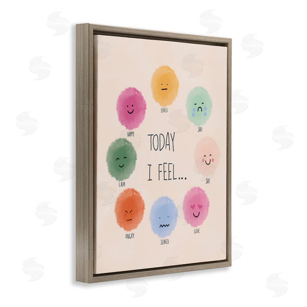 Stupell Industries Chen Alyesh | Educational Wheel Of Emotions
