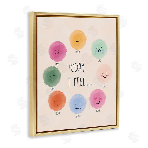 Stupell Industries Chen Alyesh | Educational Wheel Of Emotions