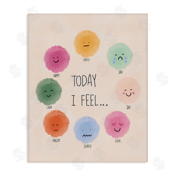 stupell industries Chen Alyesh | Educational Wheel of Emotions