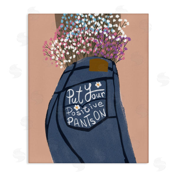 stupell industries Chen Alyesh | Floral Positive Pants