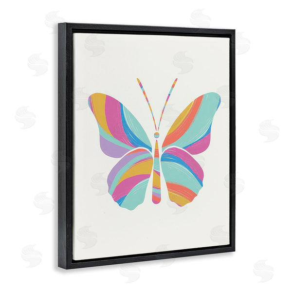 Stupell Industries Chen Alyesh | Groovy Striped Butterfly
