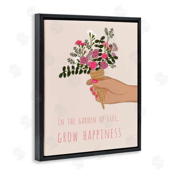 Stupell Industries Chen Alyesh | Grow Happiness With Florals
