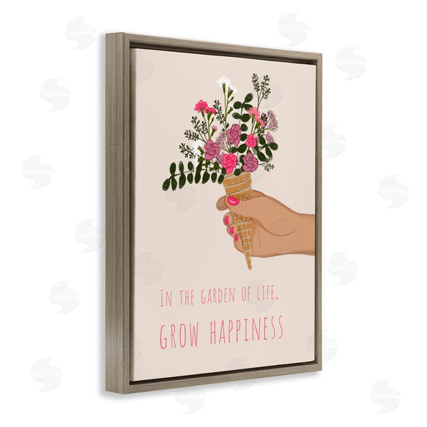 Stupell Industries Chen Alyesh | Grow Happiness With Florals