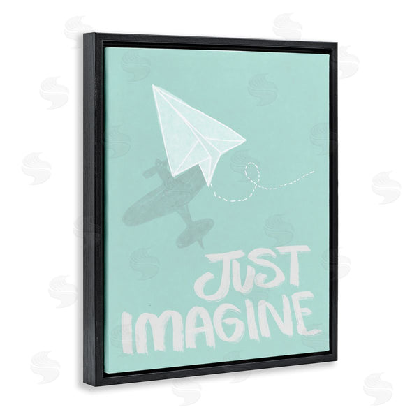 Stupell Industries Chen Alyesh | Inspirational Just Imagine Phrase
