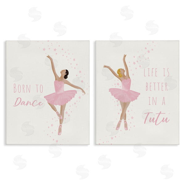 stupell industries Chen Alyesh | Inspiring Ballerina Sentiments