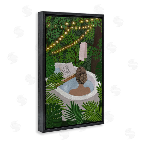 Stupell Industries Chen Alyesh | Jungle Bath Portrait
