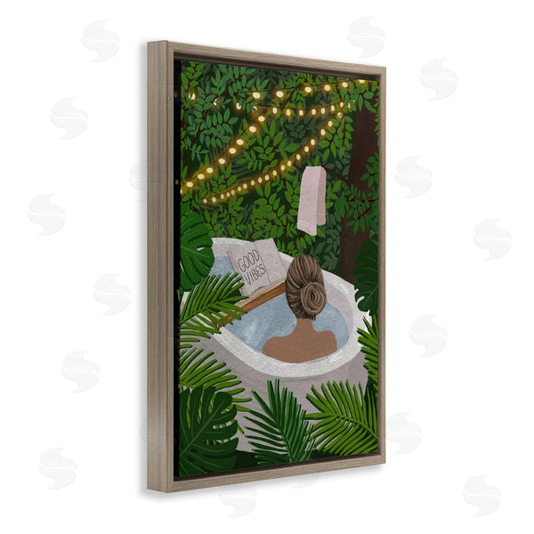 Stupell Industries Chen Alyesh | Jungle Bath Portrait