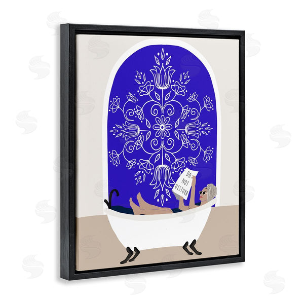 Stupell Industries Chen Alyesh | Mediterranean Muse Bathtub