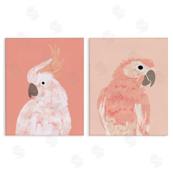 stupell industries Chen Alyesh | Peach Cockatoo Parrot Profile