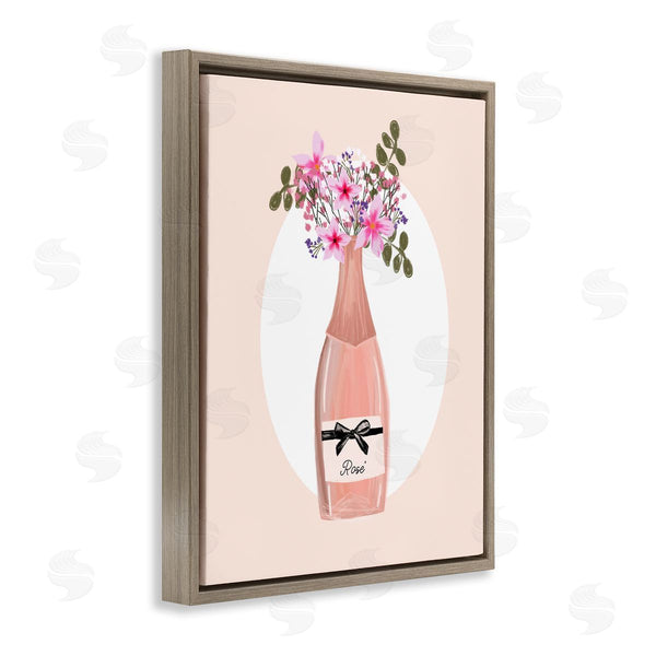 Stupell Industries Chen Alyesh | Pink Lilies Champagne