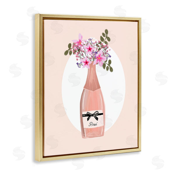 Stupell Industries Chen Alyesh | Pink Lilies Champagne