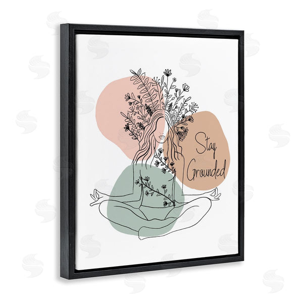 Stupell Industries Chen Alyesh | Stay Grounded Portrait