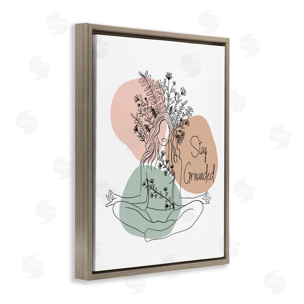 Stupell Industries Chen Alyesh | Stay Grounded Portrait