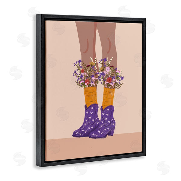 Stupell Industries Chen Alyesh | Wildflower Fashion Illustration