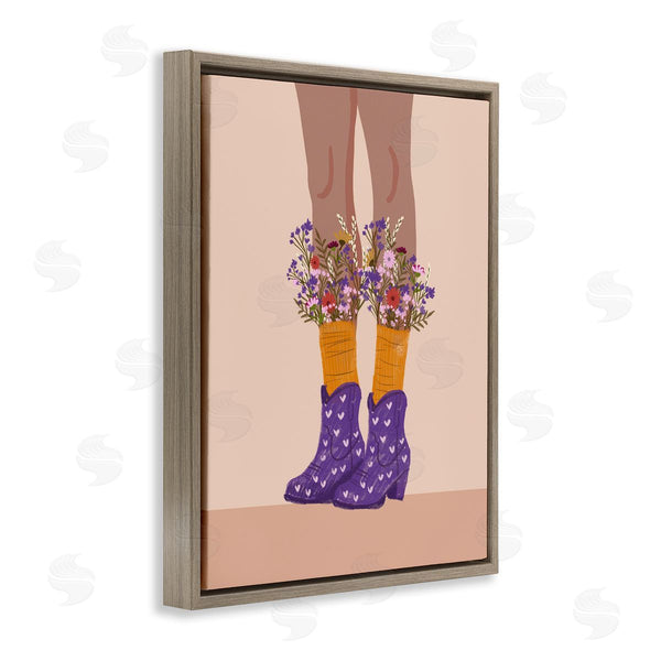 Stupell Industries Chen Alyesh | Wildflower Fashion Illustration