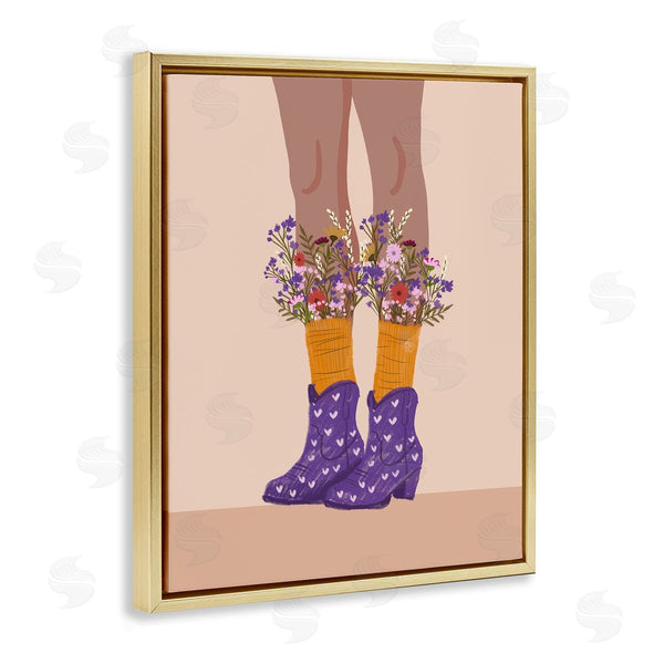 Stupell Industries Chen Alyesh | Wildflower Fashion Illustration