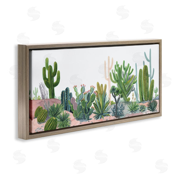 Stupell Industries Cherish Flieder | Varied Desert Vegetation Cacti Wall Art