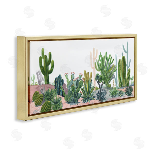 Stupell Industries Cherish Flieder | Varied Desert Vegetation Cacti Wall Art