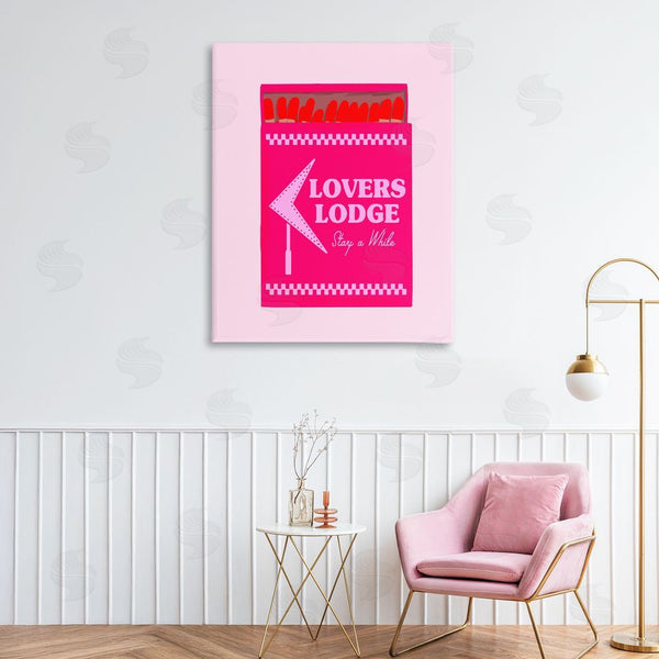 Stupell Industries Cherrywood Lane | Lovers Lodge Matchbox Wall Art