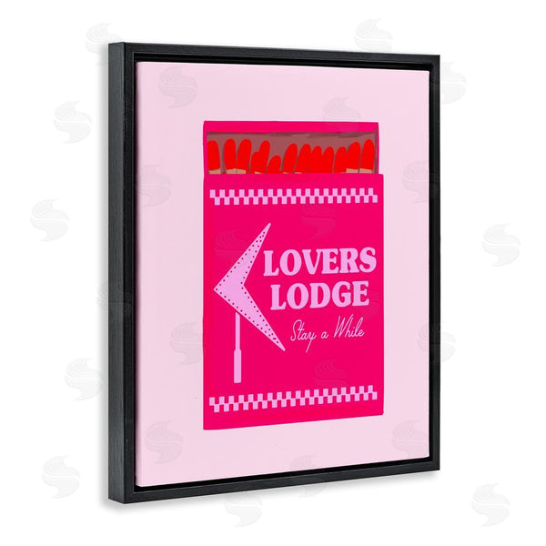 Stupell Industries Cherrywood Lane | Lovers Lodge Matchbox Wall Art