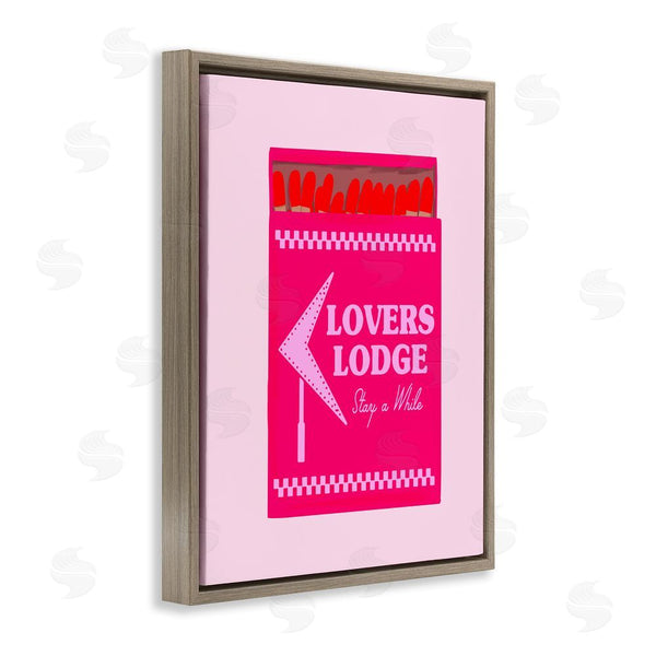 Stupell Industries Cherrywood Lane | Lovers Lodge Matchbox Wall Art