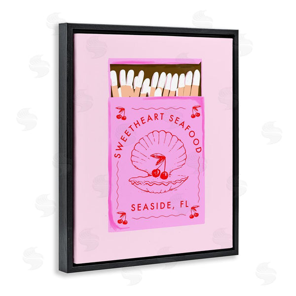 Stupell Industries Cherrywood Lane | Sweetheart Seafood Matchbox Wall Art