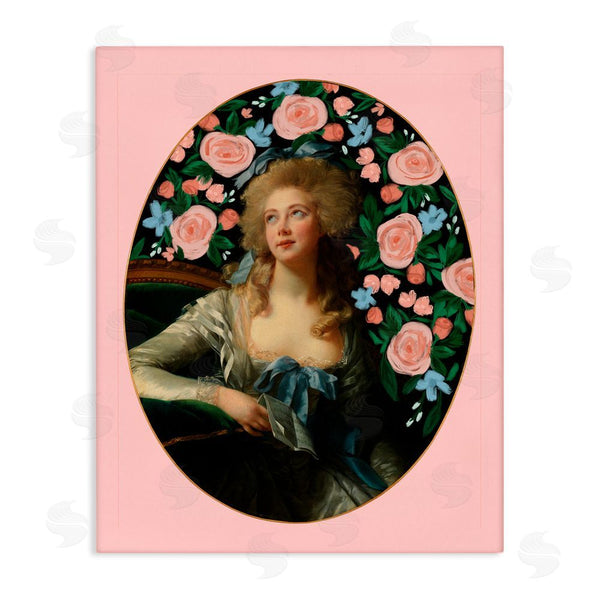 stupell industries Cherrywood Lane | Timeless Victorian Lady & Flowers Wall Art