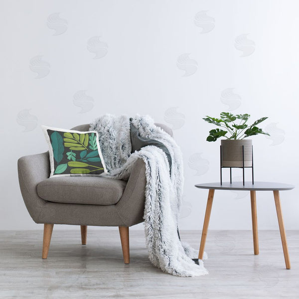 Stupell Industries Cheryl Warrick | Plant Toss Collage Printed Throw Pillow