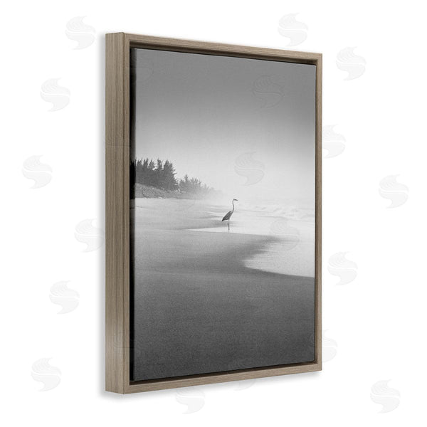 Stupell Industries Chip Forelli | Heron On Beach Coast