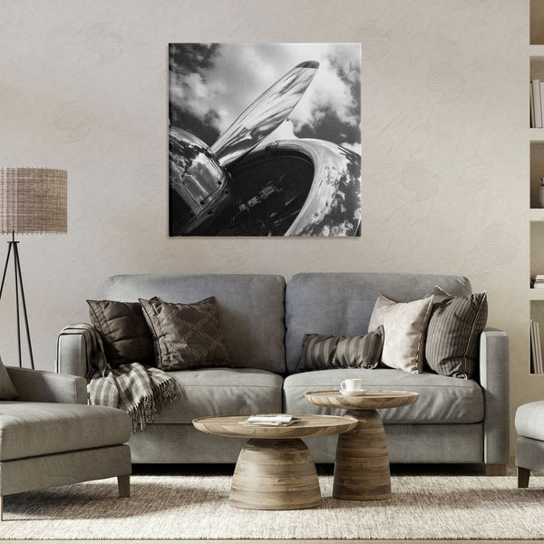 Stupell Industries Chip Forelli | Propeller With Cloud Reflection Wall Art