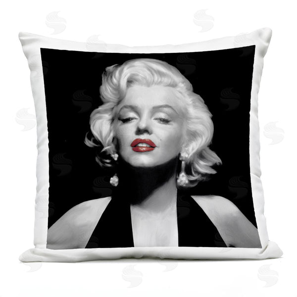 Stupell Industries Chris Consani | Halter Top Marilyn Portrait Printed Throw Pillow
