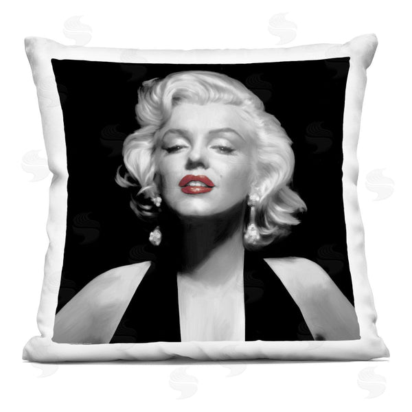 stupell industries Chris Consani | Halter Top Marilyn Portrait Printed Throw Pillow