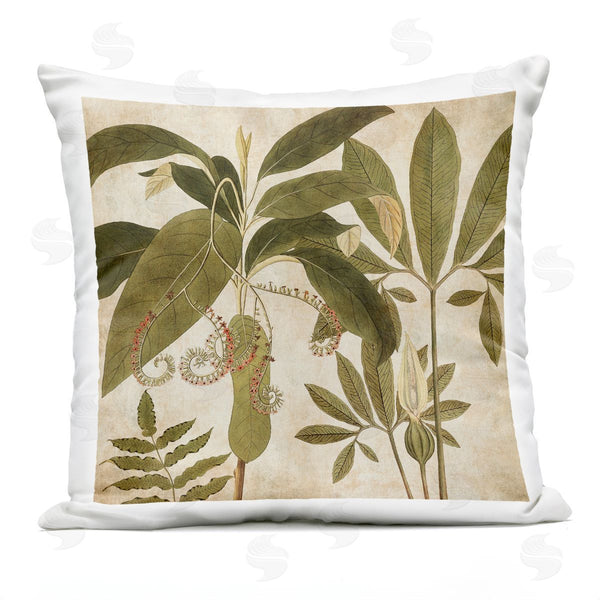 Stupell Industries Chris Donovan | Botanical Forest Leaf Plants Printed Throw Pillow