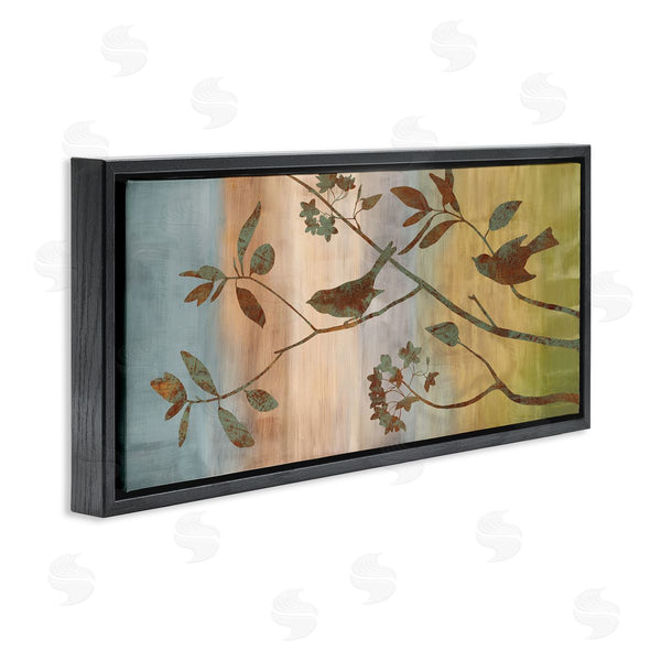 Stupell Industries Chris Donovan | Collaged Bird Nature Silhouette Wall Art