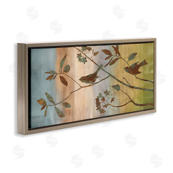 Stupell Industries Chris Donovan | Collaged Bird Nature Silhouette Wall Art