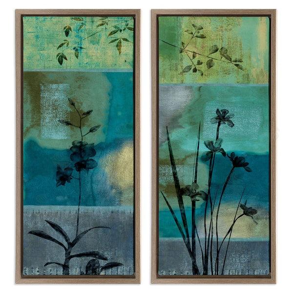 Stupell Industries Chris Donovan | Contemporary Blooming Orchid Sprouts Wall Art