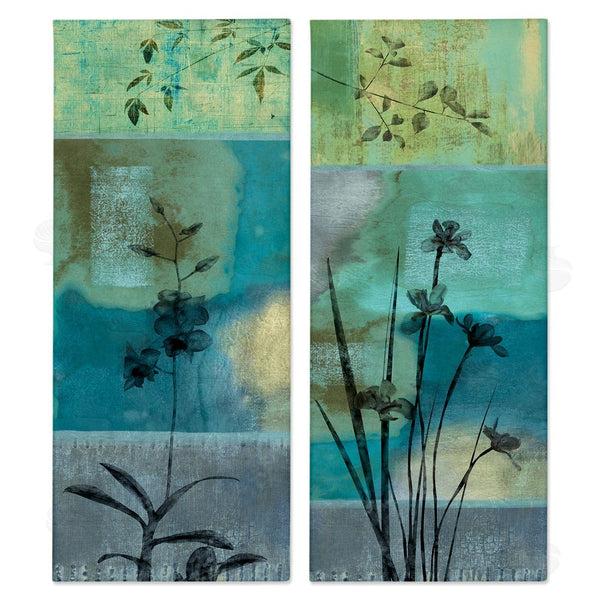 stupell industries Chris Donovan | Contemporary Blooming Orchid Sprouts Wall Art