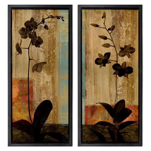 Stupell Industries Chris Donovan | Modern Boho Orchid Blooming Wall Art