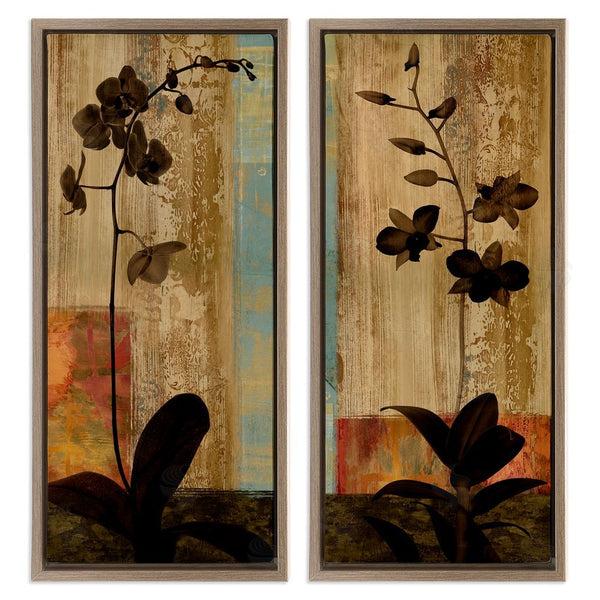 Stupell Industries Chris Donovan | Modern Boho Orchid Blooming Wall Art
