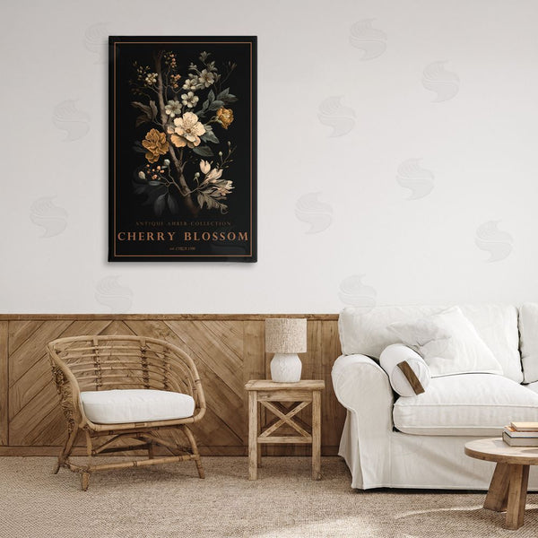 Stupell Industries Chris Giampietro | Antique Cherry Blossom Light