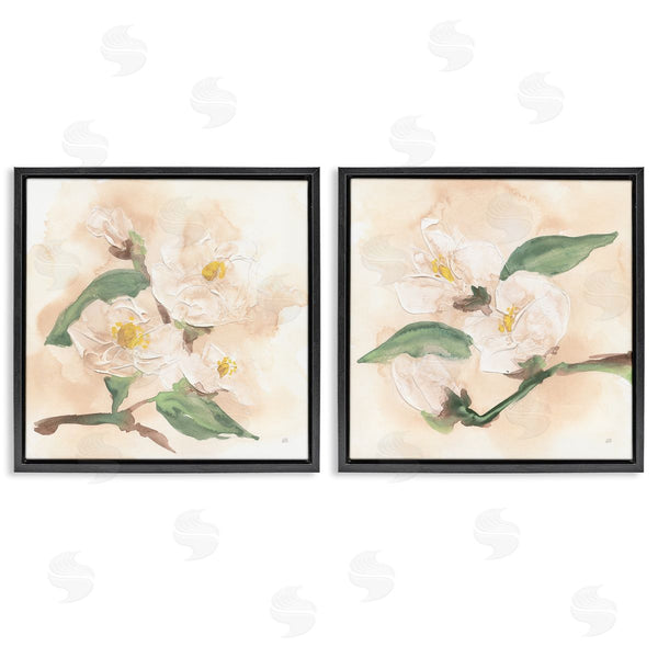 Stupell Industries Chris Paschke | Faded Dimensional Magnolias